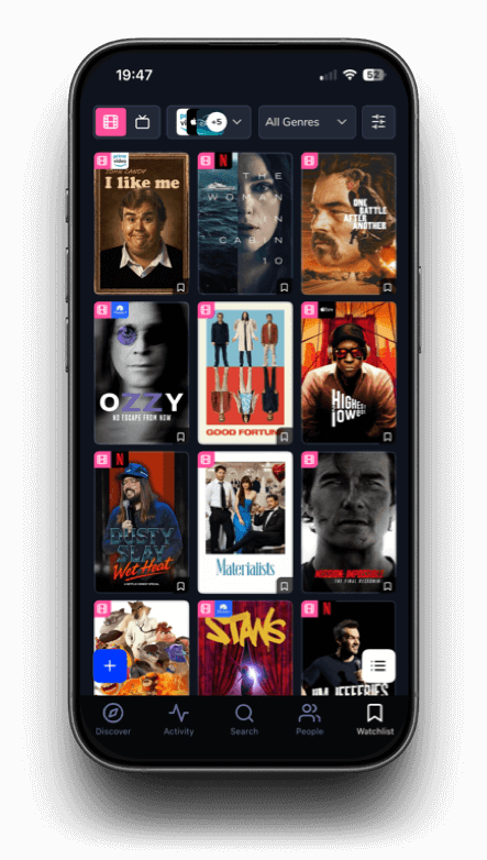 Watchlist App Screenshot